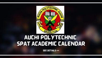 Auchi Polytechnic SPAT Academic Calendar